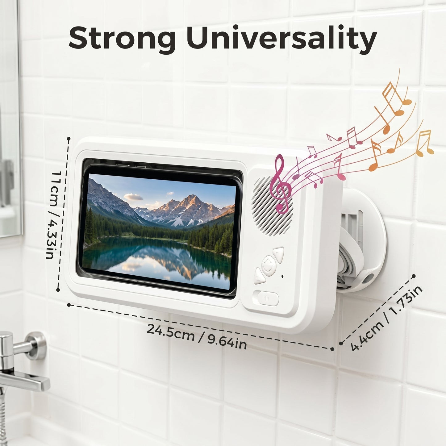 The Find™ ️Shower Speaker Phone Holder